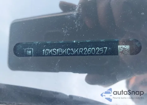 2019 GMC Yukon Slt z USA, uszkodzony, nr VIN 1GKS1BKC3KR260257